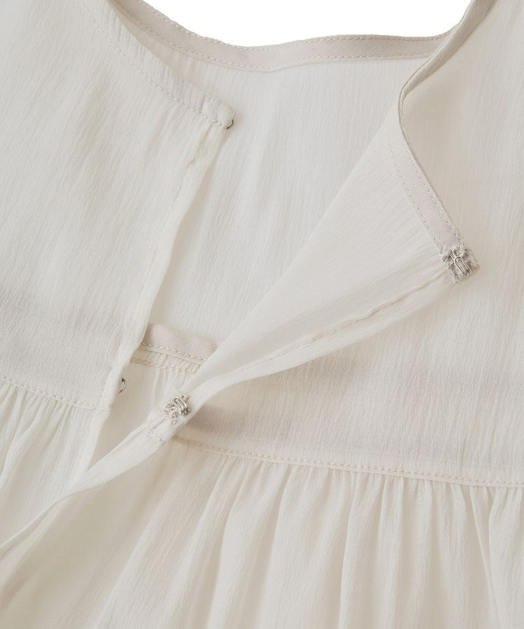 earth music&ecology「フロントリボンシアーチュニック」|シャツ・ブラウス|