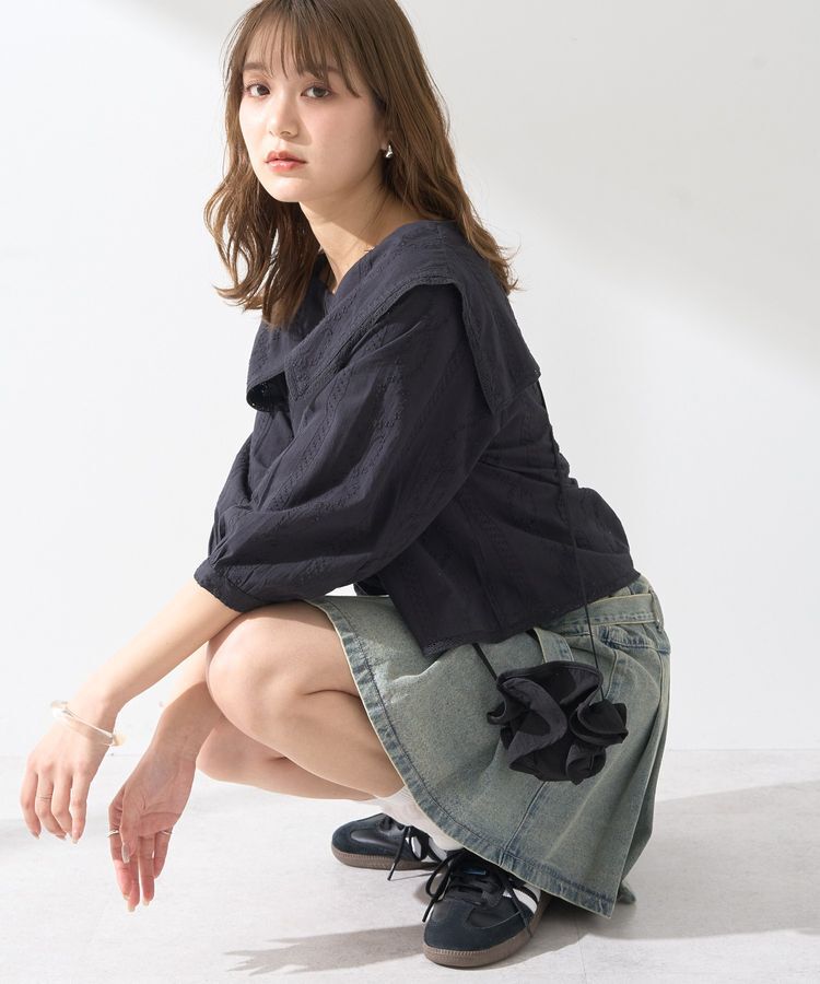 earth music&ecology「ペタルモチーフミニショルダーバッグ」|ショルダー・メッセンジャー|