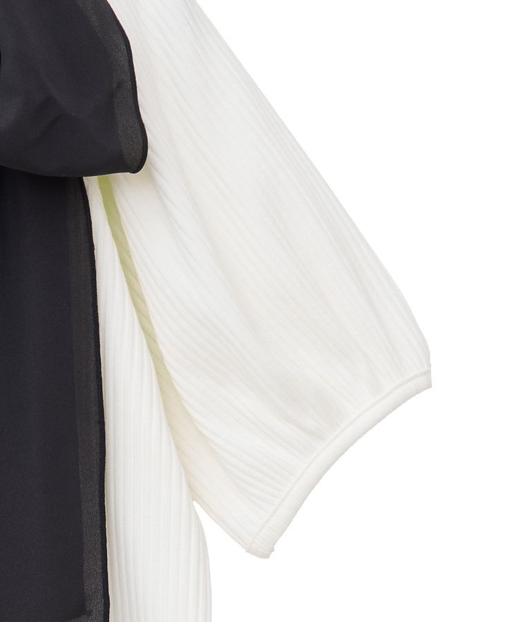 earth music&ecology「アシメ肩リボンカットソー」|Tシャツ・カットソー|