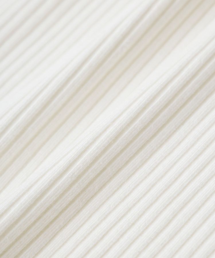 earth music&ecology「アシメ肩リボンカットソー」|Tシャツ・カットソー|