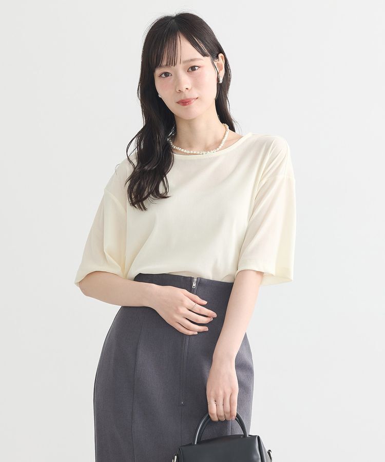 earth music&ecology「シアーベロアTee」|Tシャツ・カットソー|