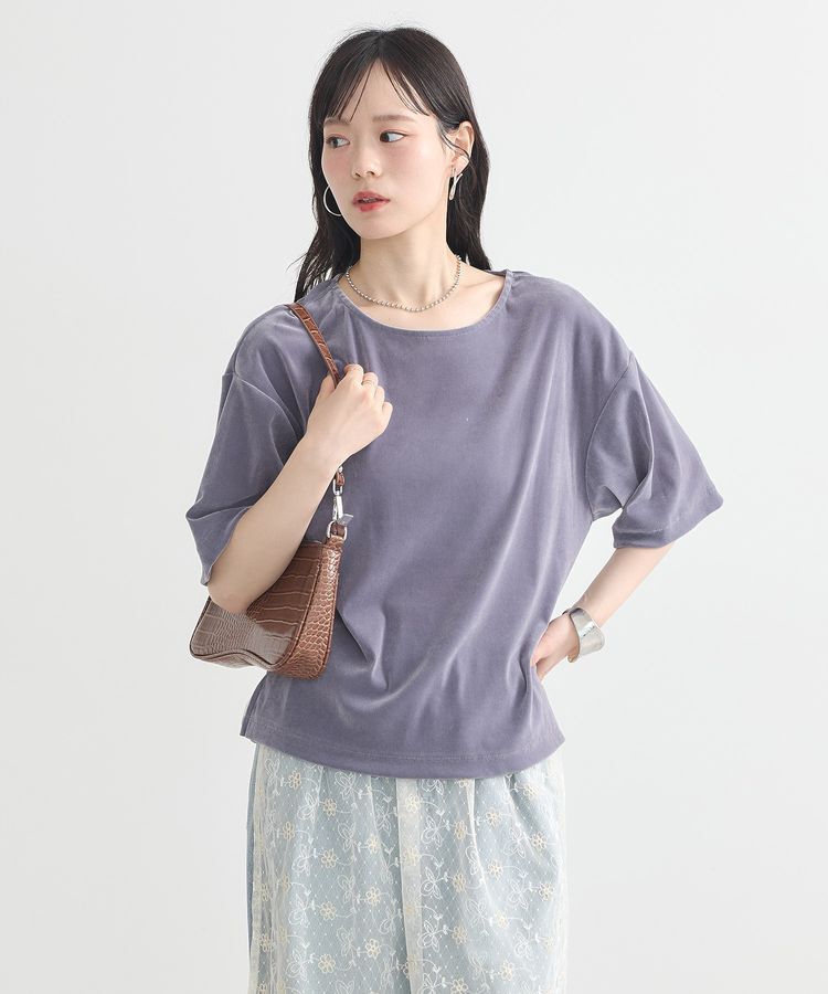 earth music&ecology「シアーベロアTee」|Tシャツ・カットソー|