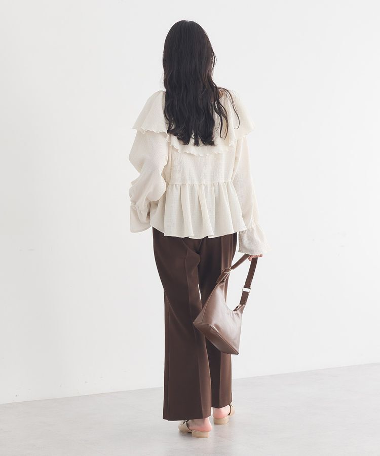 earth music&ecology「センターシームフレアパンツ」|その他|