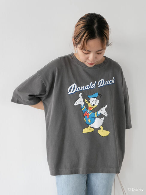  「ピグメントBIGカットプルオ-バー/Donald」|Tシャツ・カットソー|