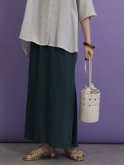  「楊柳バックティアードタイトスカート」|スカート|