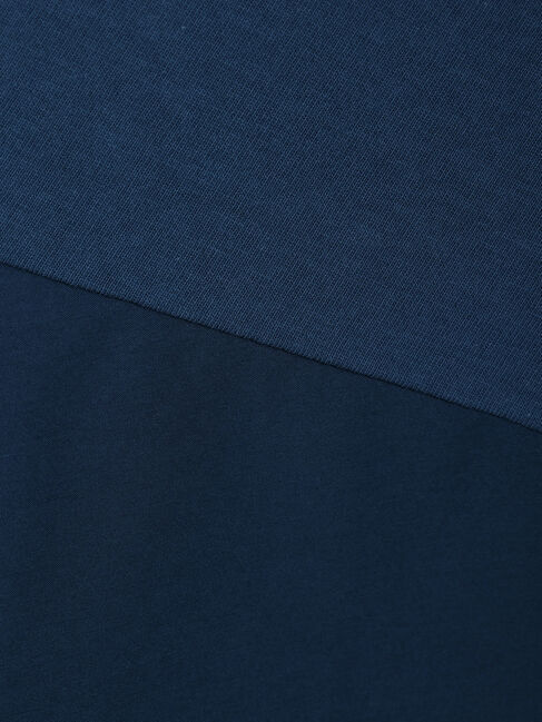  「アシンメトリー異素材半袖プルオーバー」|Tシャツ・カットソー|