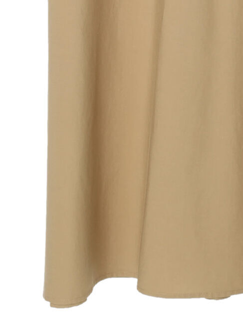  「袖ボリュームバンドカラーワンピース」|ワンピース|