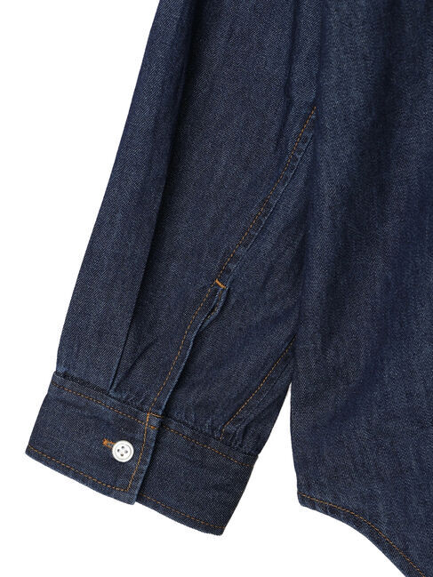  「バックプリントデニムシャツ/Mickey」|シャツ・ブラウス|