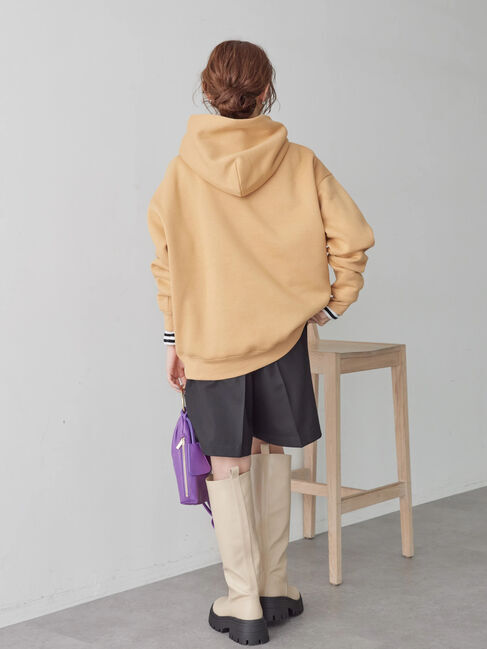  「フワフワ裏起毛パーカースウェット」|Tシャツ・カットソー|