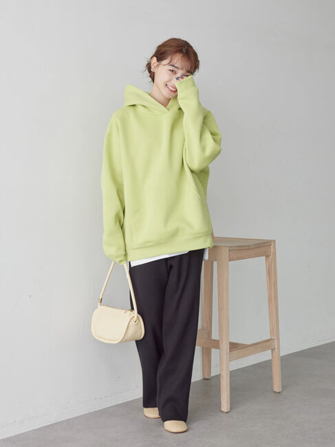  「フワフワ裏起毛パーカースウェット」|Tシャツ・カットソー|