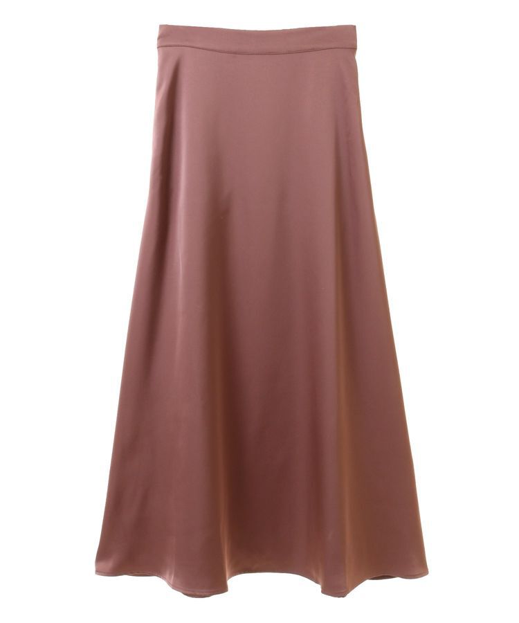 Green Parks「・Petit Fleur サテンフレアスカート」|フレア|