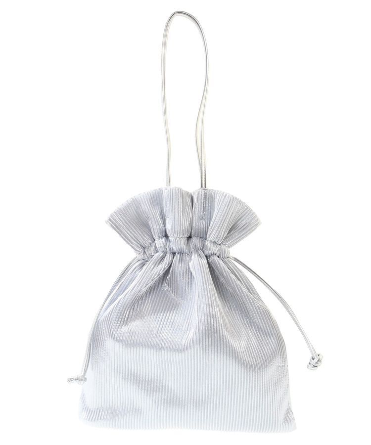 armonia「andmikka. メタリックプリーツトートバック」|トートバッグ|