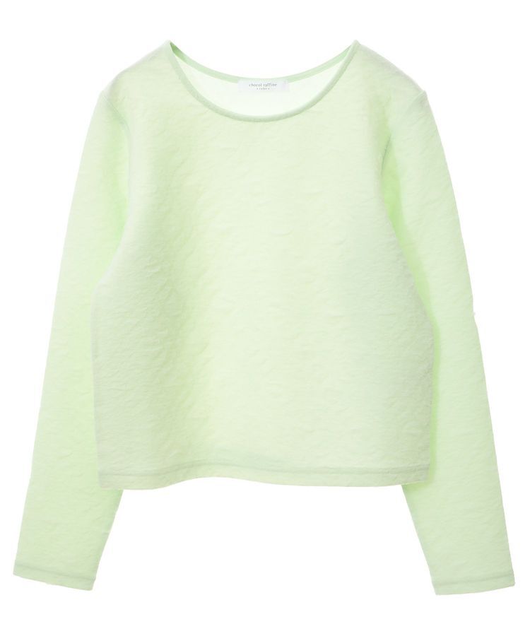 Green Parks「シアーポコポコプルオーバー」|Tシャツ・カットソー|