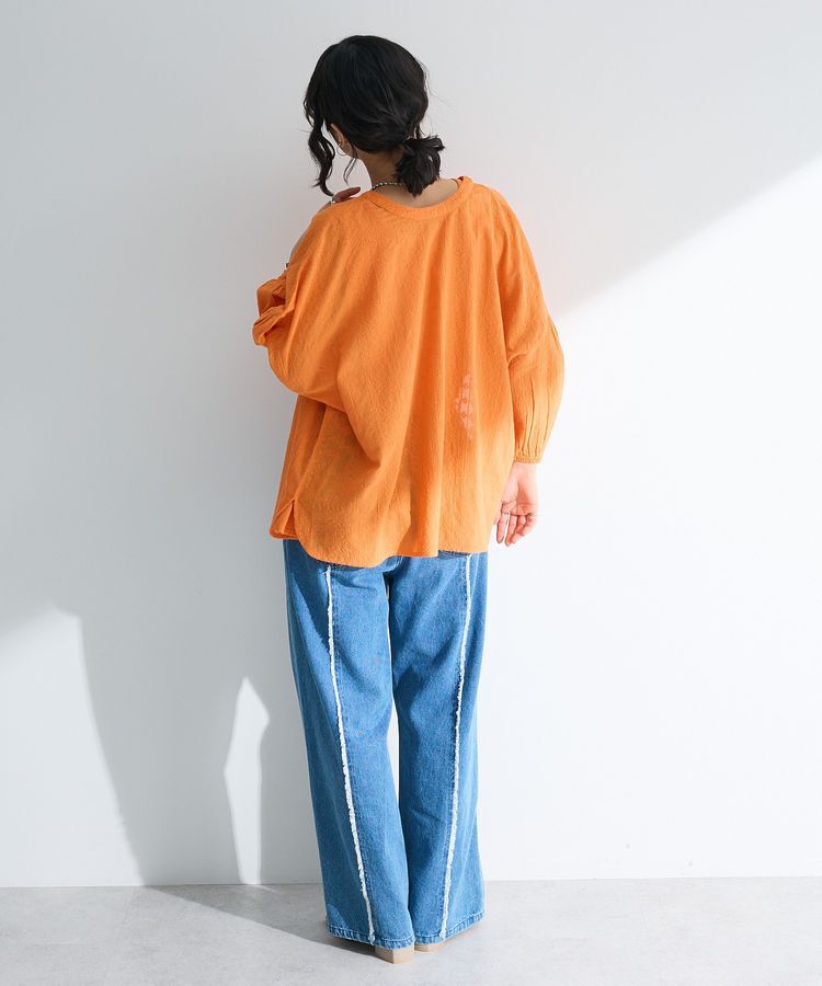 Green Parks「インド綿 SET2点 刺繍ブラウス+タンクトップ」|シャツ・ブラウス|