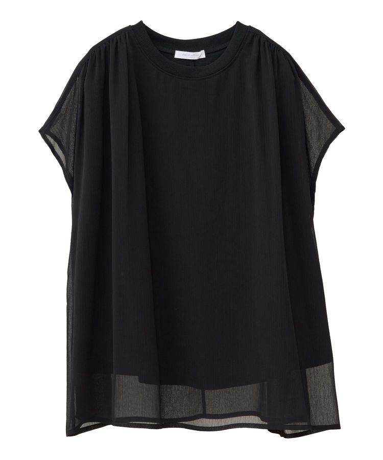 Green Parks「楊柳ドッキングフレンチプルオーバー」|Tシャツ・カットソー|