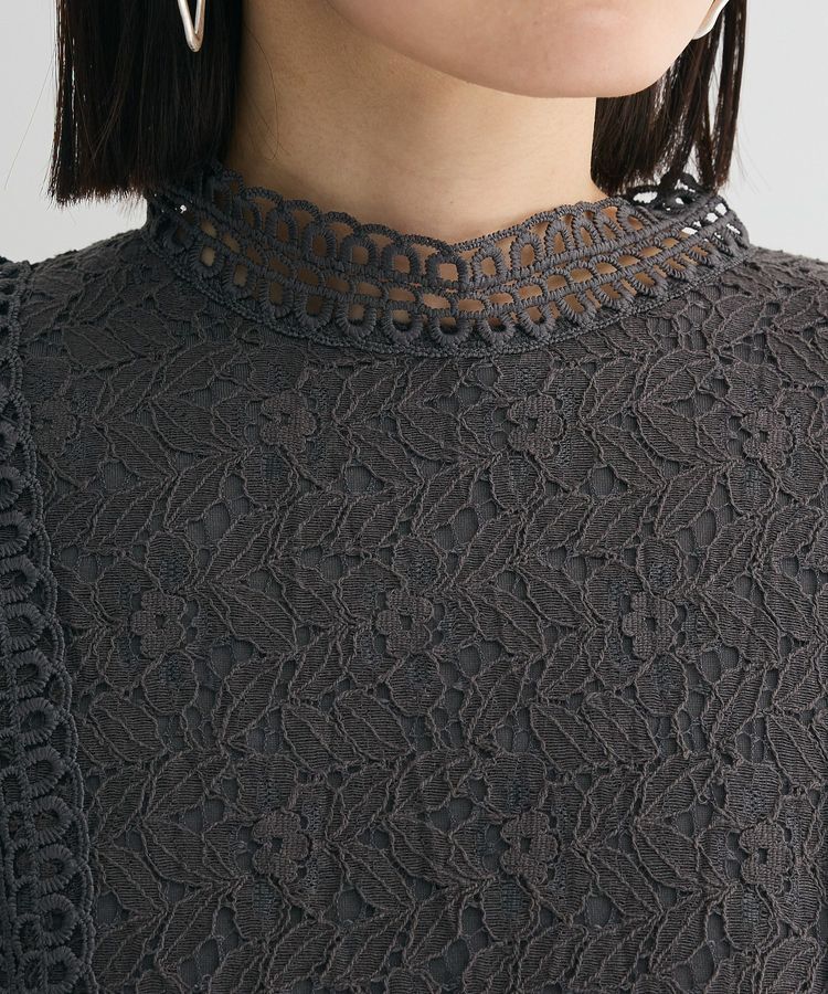 Green Parks「・Petit Fleur フレンチレーシーブラウス」|シャツ・ブラウス|