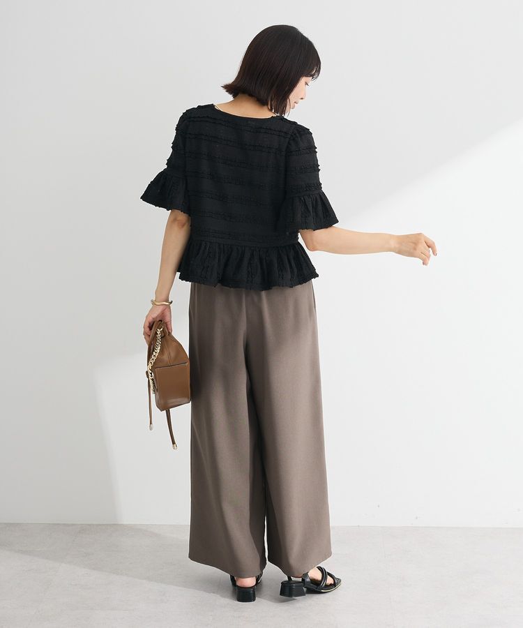 Green Parks「・SUGAR SPOON レースフリルプルオーバー」|Tシャツ・カットソー|