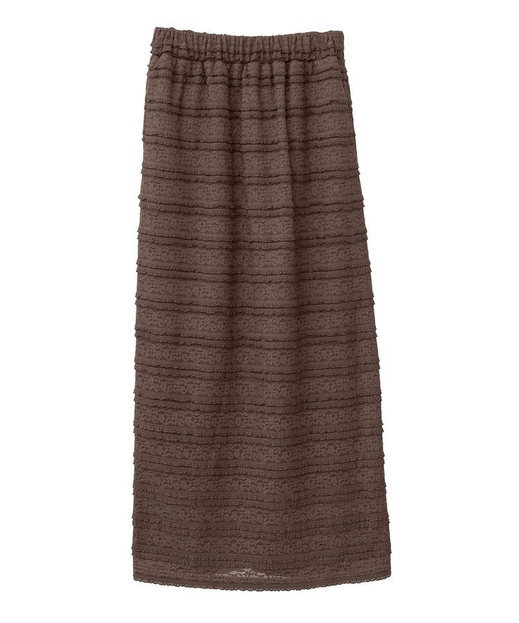 Green Parks「・SUGAR SPOON レースフリルナロースカート」|タイト|