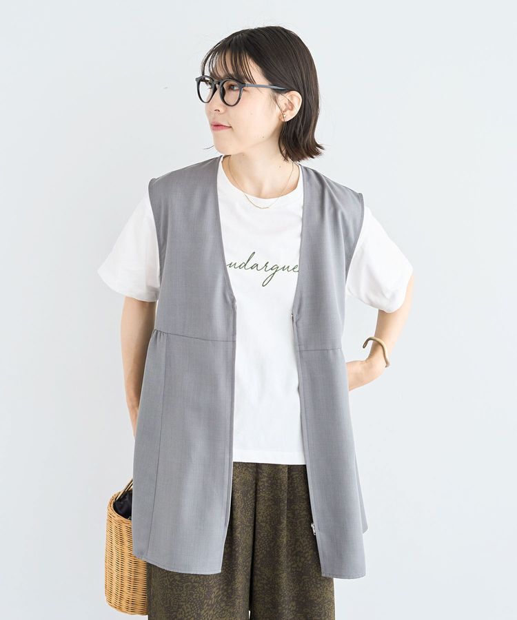 Green Parks「フロッキー筆記体ロゴボックスTシャツ」|Tシャツ・カットソー|