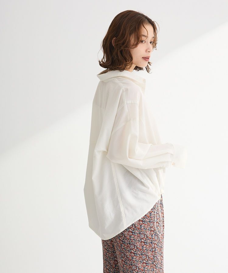 armonia「金ボタン裾ドロストシャツ」|シャツ・ブラウス|