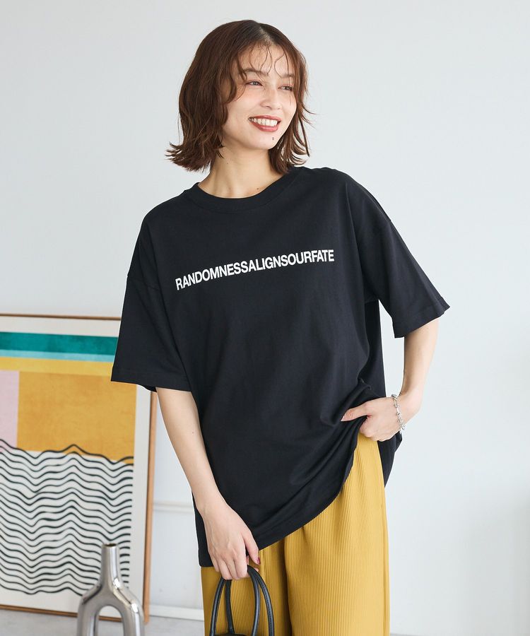 Green Parks「・ELENCARE DUE ロゴptTEE」|Tシャツ・カットソー|Black