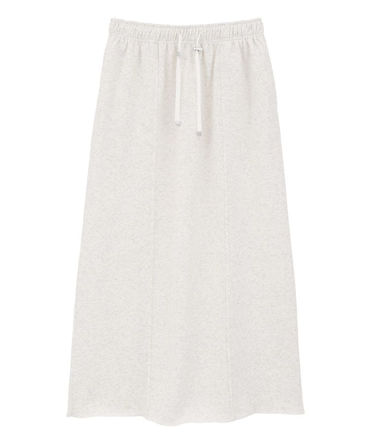 Green Parks「ドロストイージーウエスト裏毛Iラインスカート」|タイト|