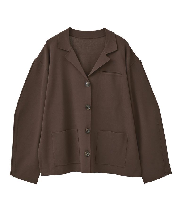 Green Parks「・ELENCARE DUE ニットシングルジャケット」|カーディガン|