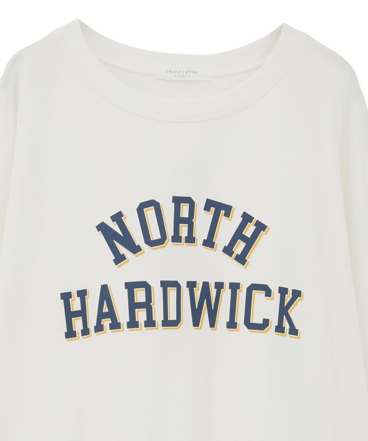 Green Parks「カレッジロゴ裏毛チュニック」|チュニック|