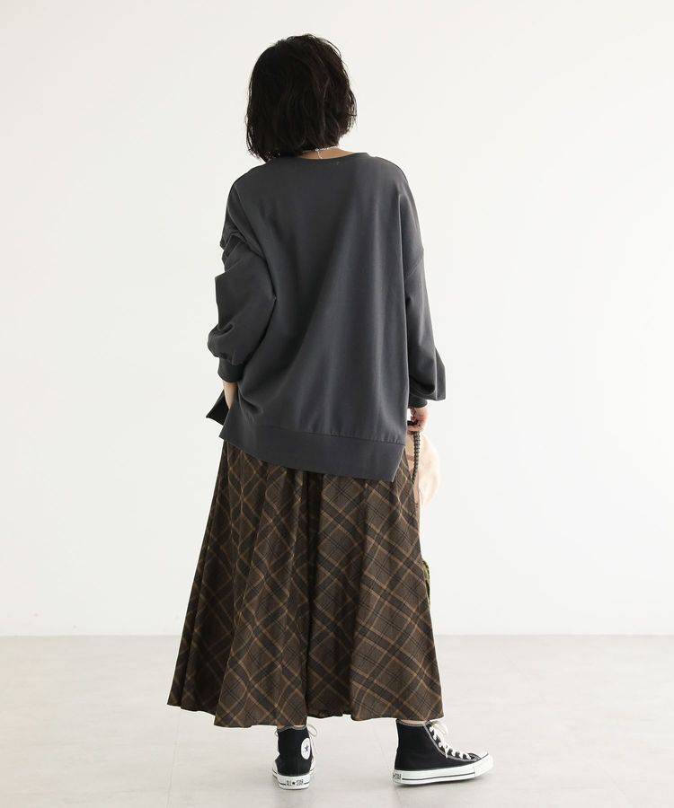 Green Parks「カレッジロゴ裏毛チュニック」|チュニック|