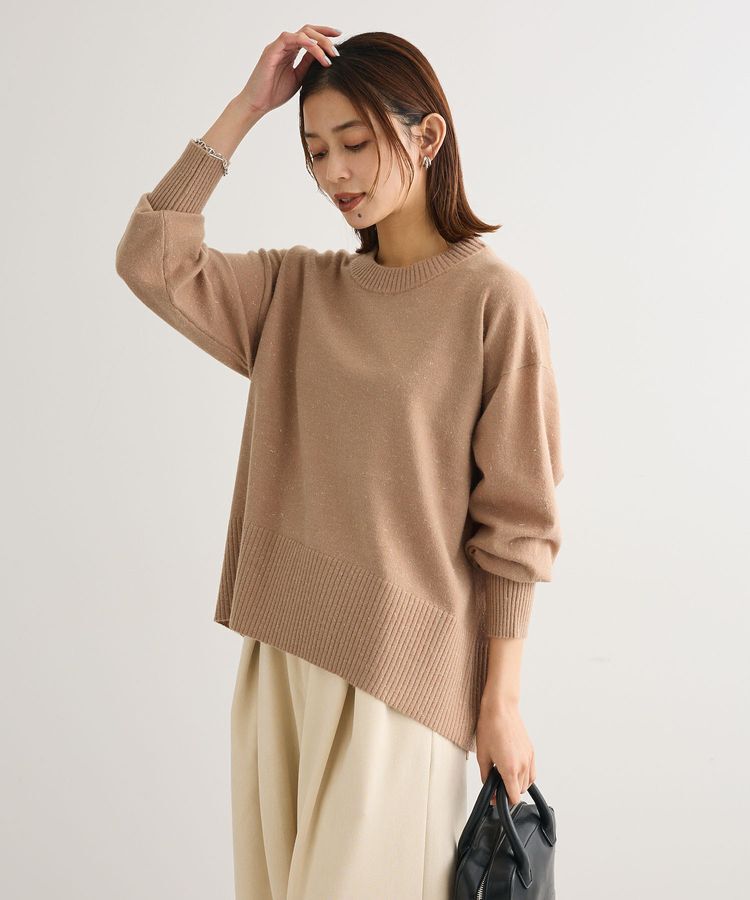 Green Parks「ふわもっちニットプルオーバー」|ニット・セーター|Mocha