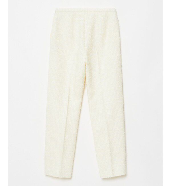 LOULOU WILLOUGHBY「【LOULOU WILLOUGHBY】ファンシーツイードパンツ」|スラックス|