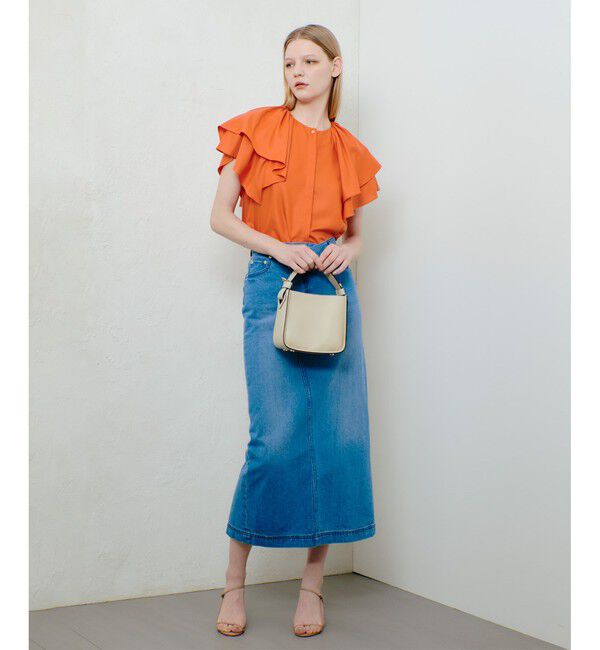 allureville「レイヤーラッフルスリーブブラウス」|シャツ・ブラウス|