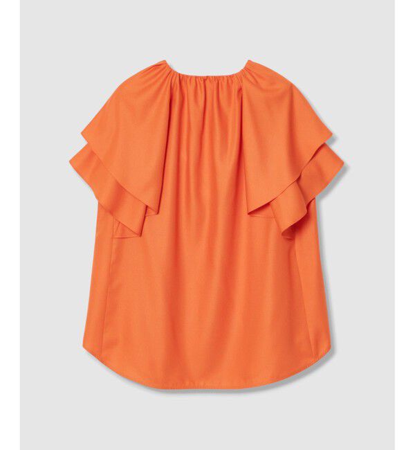 allureville「レイヤーラッフルスリーブブラウス」|シャツ・ブラウス|