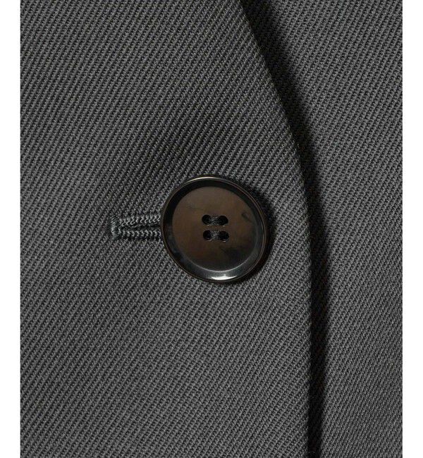 allureville「ウールサージノーカラージャケット」|その他|