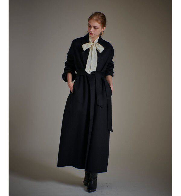 LOULOU WILLOUGHBY「【LOULOU WILLOUGHBY】MTRカシミヤロングコート」|ダッフルコート|