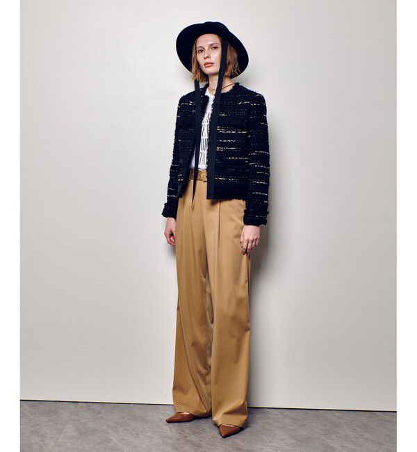 allureville「フィブリルタックパンツ」|チノ|