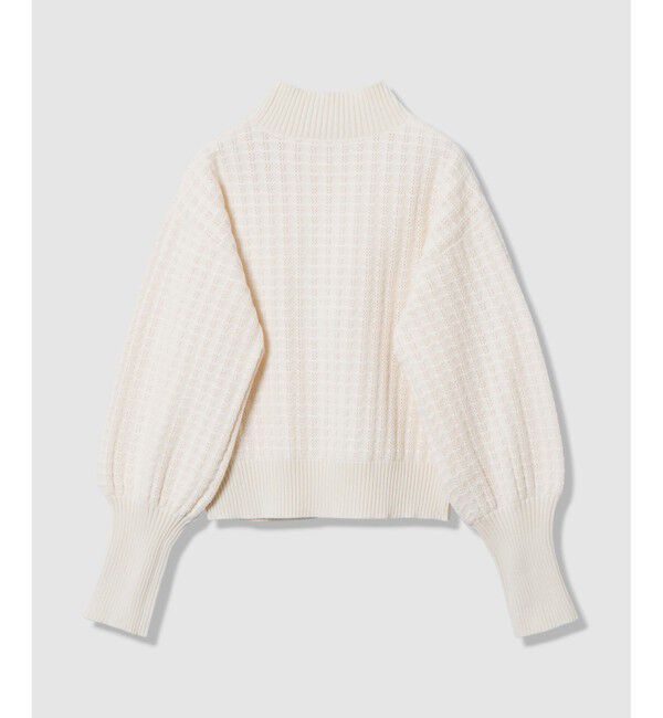 LOULOU WILLOUGHBY「【LOULOU WILLOUGHBY】ロングリブカフスモールプルオーバー」|ニット・セーター|