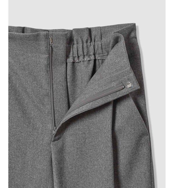 allureville「ウールライクフランネルヨークレスパンツ」|チノ|