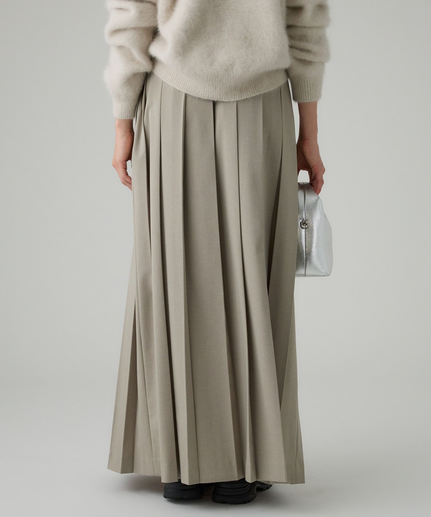 BABYLONE「プリーツフレアスカート」|スカート|