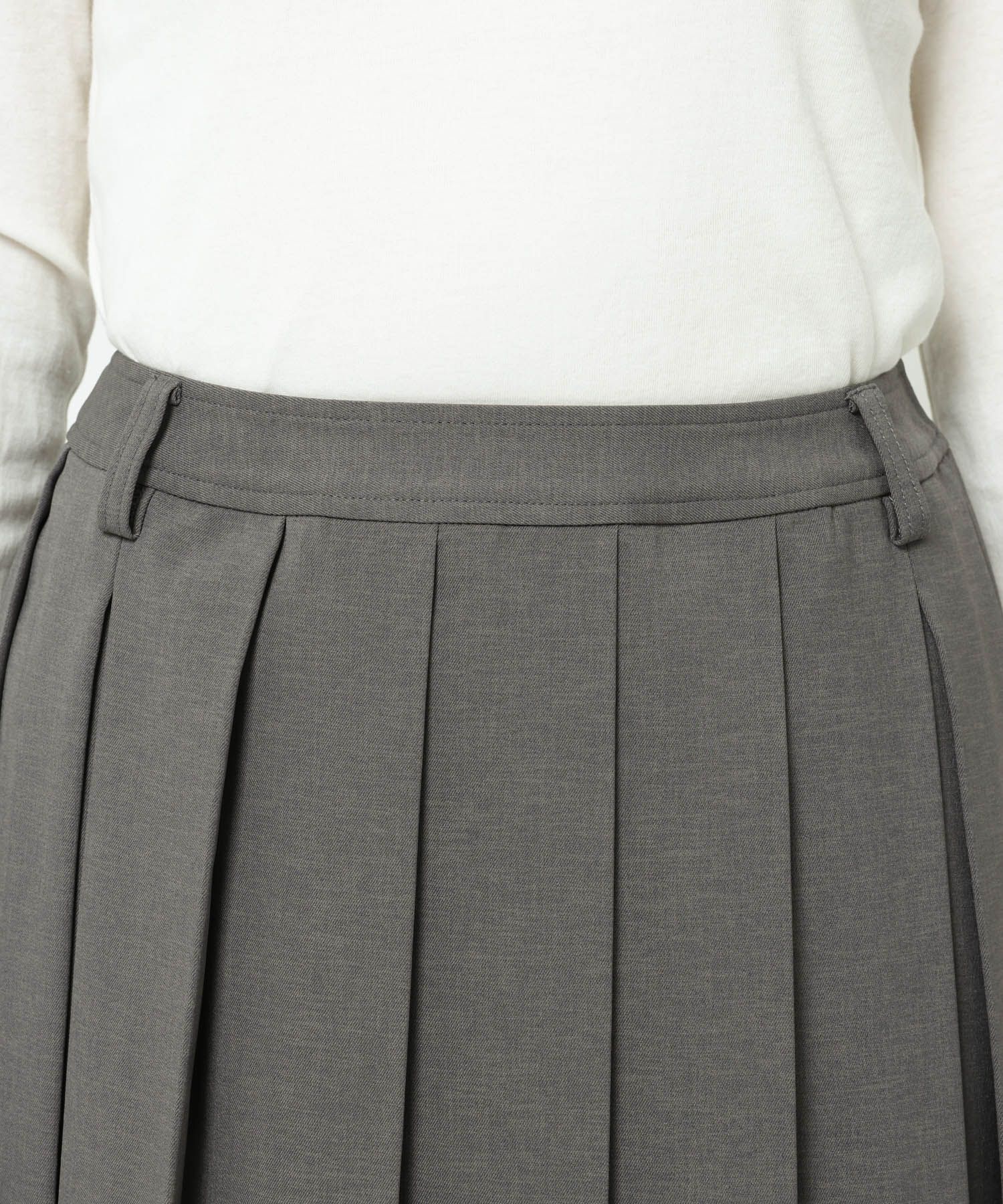 BABYLONE「プリーツフレアスカート」|スカート|