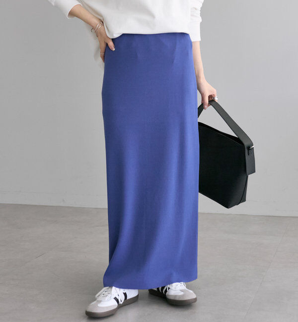  「《新色登場！/リバイバル》【-3kg見え / Du noir】ナロースカート」|スカート|