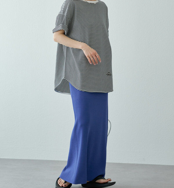  「《新色登場！/リバイバル》【-3kg見え / Du noir】ナロースカート」|スカート|