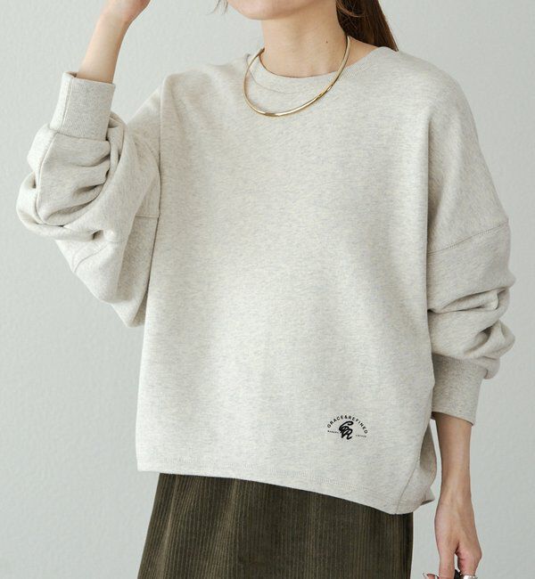 「サイドリブスウェットプルオーバー」|プルオーバー|