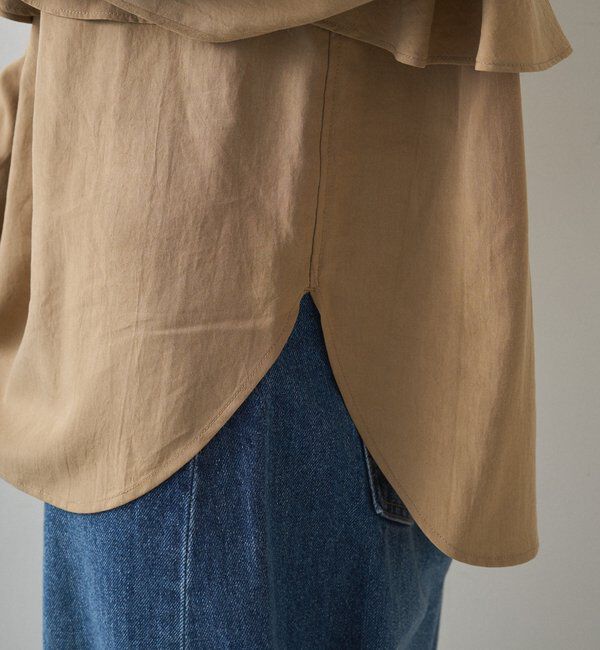  「2WAYラッフルブラウス」|シャツ・ブラウス|