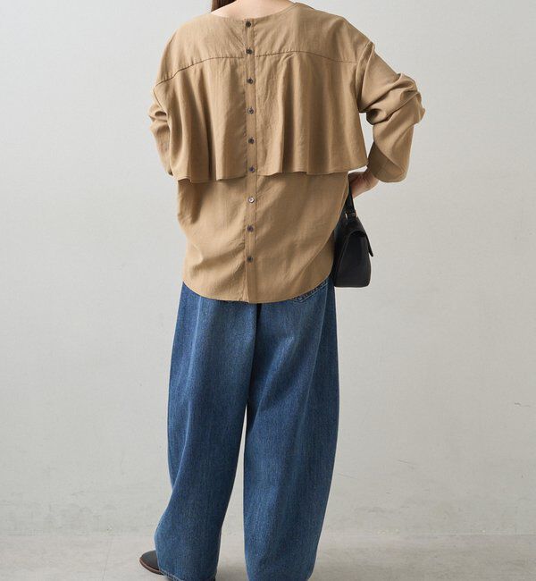  「2WAYラッフルブラウス」|シャツ・ブラウス|