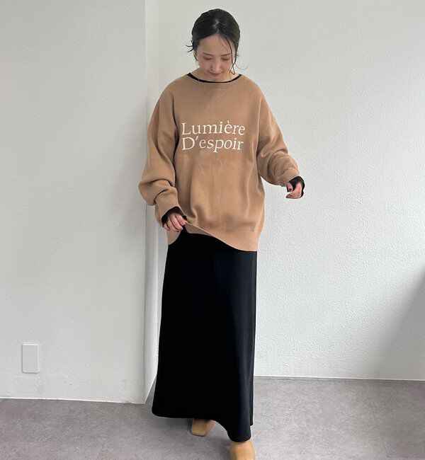  「【インフルエンサーセレクト】ソフトツイルバイヤススカート」|スカート|