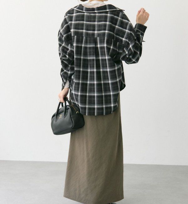  「【インフルエンサーセレクト】ソフトツイルバイヤススカート」|スカート|