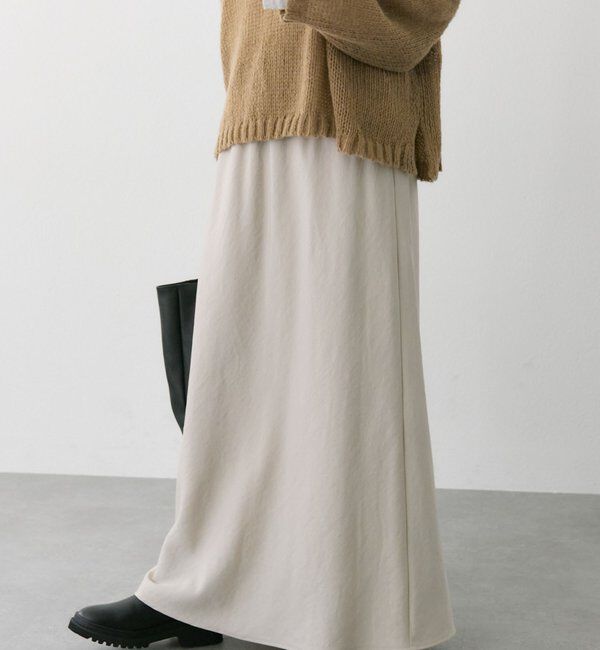  「【インフルエンサーセレクト】ソフトツイルバイヤススカート」|スカート|