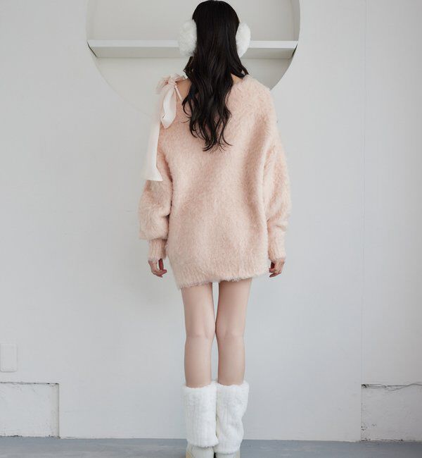  「メリーカールチュニックニット」|ニット・セーター|