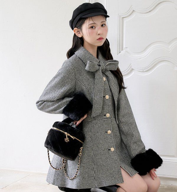  「リボンミドルコート/SMサイズあり」|その他|